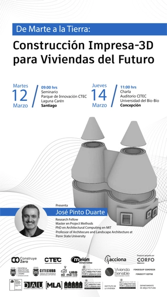 De Marte a la Tierra: charlas de J. P. Duarte en Chile - Imagen Principal