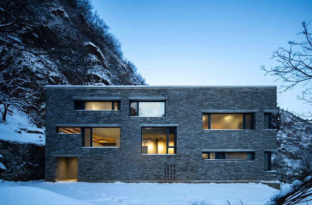 天峪河乡村设计中心 / 偏远建筑 - 建筑图, 游客中心, 表皮