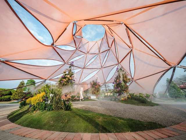 Flourish Pavilion / Studio A-Light - Interior Photography, Temporary Installations, Garden