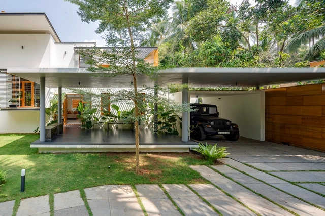 Float-en-Fold house / architecture.SEED - Exterior Photography, Houses, Garden, Facade
