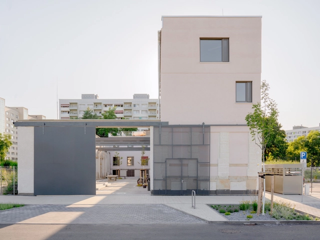 Centro de integración familiar para la Asociación Alemana de Protección del Niño / Alexander Poetzsch Architekturen - Fotografía exterior, Arquitectura Educacional, Fachada, Puerta
