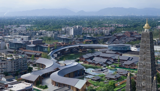 Regional Urban Renewal of Chengdu Pengzhou Longxing Temple Area / BIAD-ASA Studio - Exterior Photography, Renovation, Cityscape