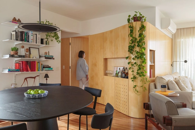 Apartamento Cônego / Dezembro Arquitetos + Sarah Verano Design - Fotografia de Interiores, Interiores De Apartamentos, Mesa, Cadeira