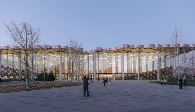 Snøhetta inaugura la biblioteca de Beijing, que alberga el espacio de lectura climatizado más grande del mundo - Imagen Principal