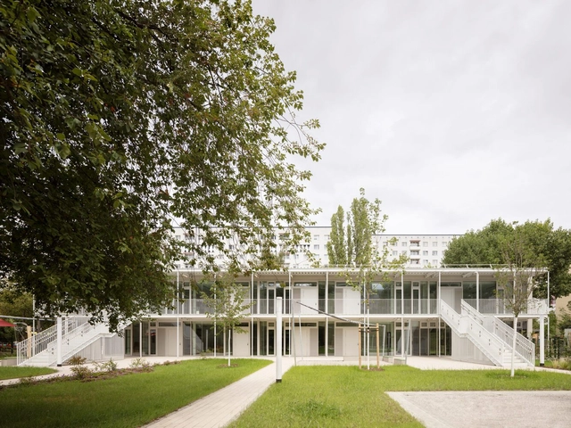 Neighborhood Childcare / Aline Hielscher Architektur - Exterior Photography, Kindergarten, Garden, Facade