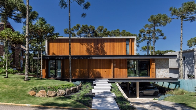 Casa K / Mayresse Arquitetura - Fotografia de Exterior, Casas, Jardim, Fachada
