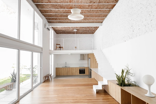 Casa Garu / Estudio Tecla - Fotografía interior, Renovación, Cocina, Fachada, Fijación Vigas, Iluminación