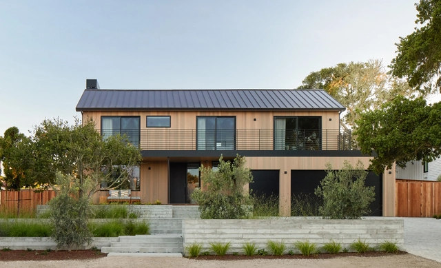 Pebble Beach / Feldman Architecture - Exterior Photography, Renovation, Facade, Door