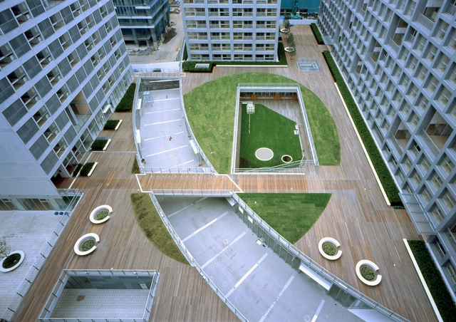 Shinonome Canal Court CODAN / Riken Yamamoto - Interior Photography, Housing, Facade