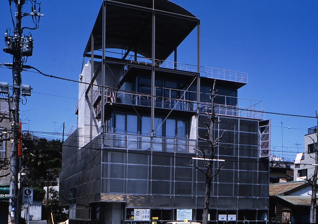 AD经典：GAZEBO / 山本理显设计工场 - 建筑图, 公寓, 表皮