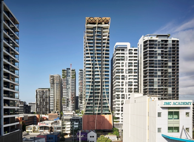 上层住宅 / 高田浩一建筑事务所 - 建筑图, 居住建筑, 表皮, 城市