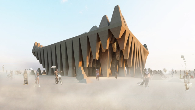 A Burning Man Temple Concept and a Pavilion for Expo 2025 Osaka: 8 Competition Proposals Submitted by the ArchDaily Community - Featured Image