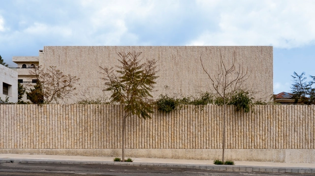 Residência B. Kanaan / Sahel AlHiyari Architects - Fotografia de Exterior, Casas, Cerca, Fachada