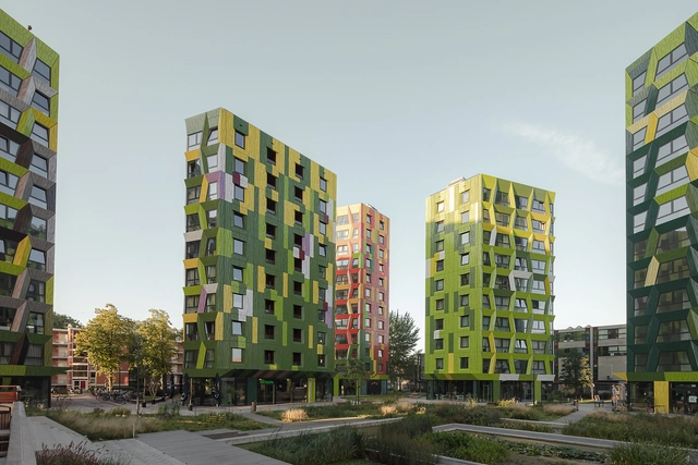 Apartamentos De Kwekerij / Arons & Gelauff architecten - Fotografía exterior, Apartamentos, Fachada