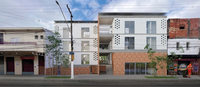 Gávea Arquitetos, Diego Portas e Matteria propõem novo modelo de HIS no Programa +Lapena Habitar - Imagem de Destaque