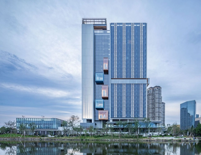 宁波北仑青创大厦 / DC Alliance - 建筑图, 公寓, 表皮, 城市