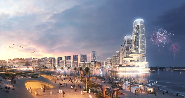 Zaha Hadid Architects revela un diseño resistente al clima para el paseo marítimo de Al Khuwair en Omán - Imagen Principal