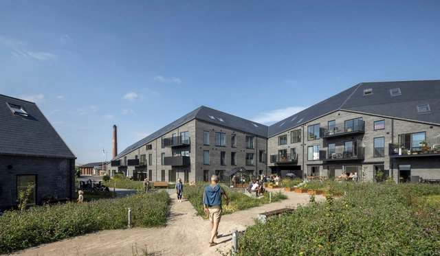 Malling Dampmølle Housing Complex  / CEBRA - Exterior Photography, Apartments, Facade