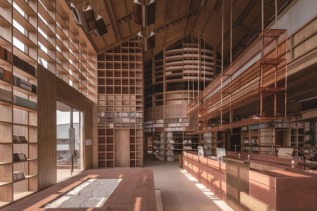 Hefei 1953 Juxing Grain Post Shanghai Sanlian Bookstore / SU Architects - Public Architecture