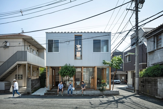 Office Nomura-Sanko / note architects - Exterior Photography, Offices, Facade