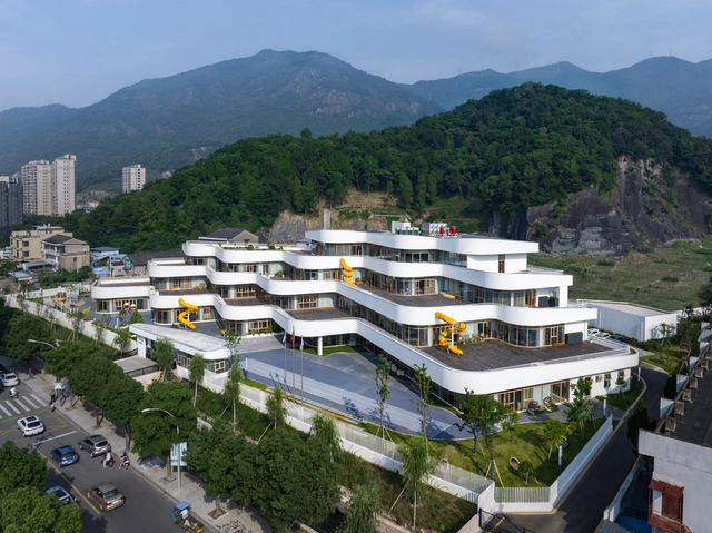 Linhai Xiecheng Kindergarten / Atelier RenTian - Exterior Photography, Kindergarten