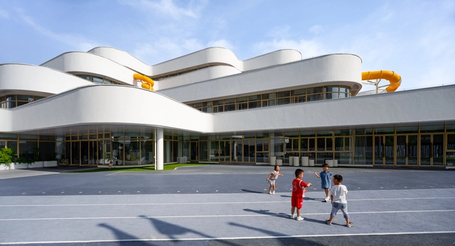 临海市协成幼儿园 / 任天建筑工作室 - 建筑图, 幼儿园, 表皮