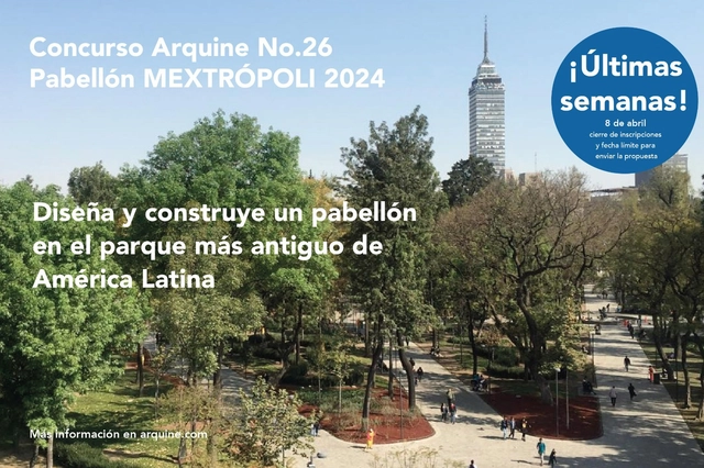 Concurso Arquine No. 26: Un pabellón en el Centro Histórico de Ciudad de México - Imagen Principal