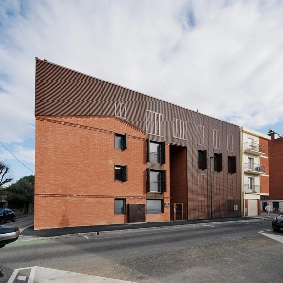 Ecrin des Minimes / Taillandier Architectes Associés - Exterior Photography, Apartments, Facade