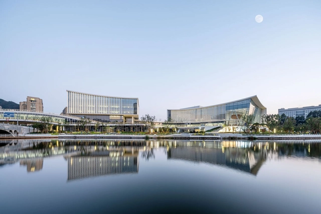 温州高新文化广场 / 同济大学建筑设计研究院 - 建筑图, 文化中心, 表皮, 城市