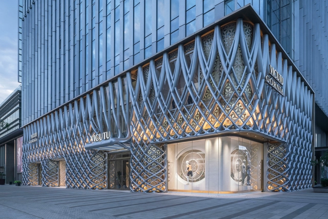 VICUTU威可多北京旗舰店 / 非静止建筑 - 建筑图, 展厅, 表皮
