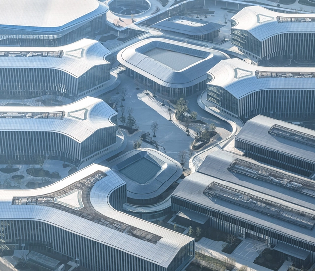 Nanhu Future Science Park / Aedas - Drawings, Office Buildings, Facade