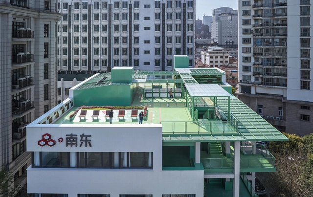 Renovation of East Nanjing Road Sub-district Community Comprehensive Life Service Center / TJAD Original Design Studio - Renovation