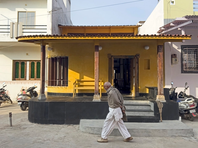 Apdu ‘Gaam nu Ghar’ Residence / Doro - Exterior Photography, Renovation, Door, Facade