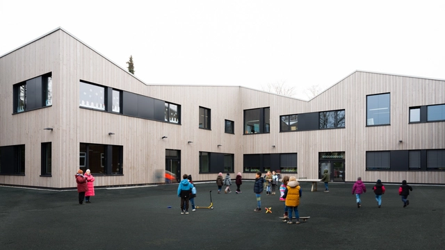 Learning Landscapes under Roof Landscapes / Sehw Architektur - Drawings, Educational Architecture, Facade