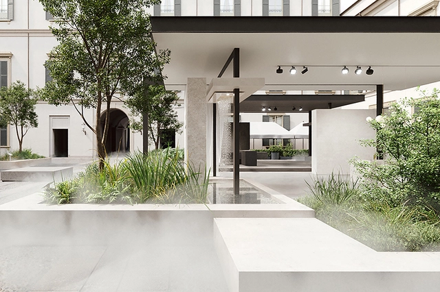 A Water Sanctuary at Palazzo Reale Crafted by GROHE SPA During Milan Design Week 2024 - Featured Image