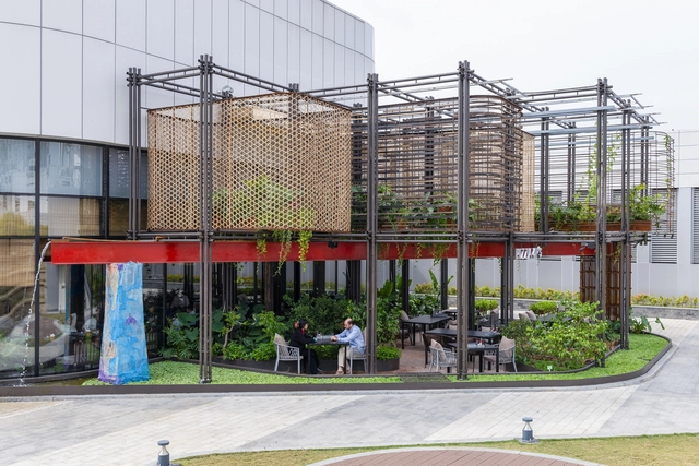  Pizza 4P's Lotte Mall West Lake / ODDO architects - Restaurant & Bar Interiors