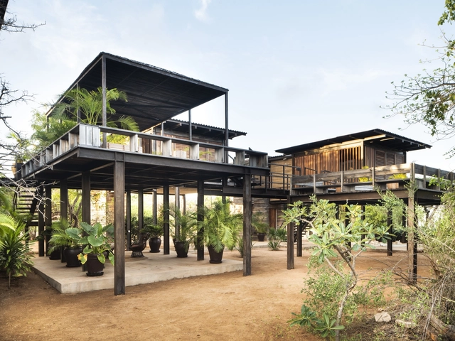 Casa Falcon / PAT. architetti associati - Fotografía exterior, Casas, Fachada, Fijación Vigas