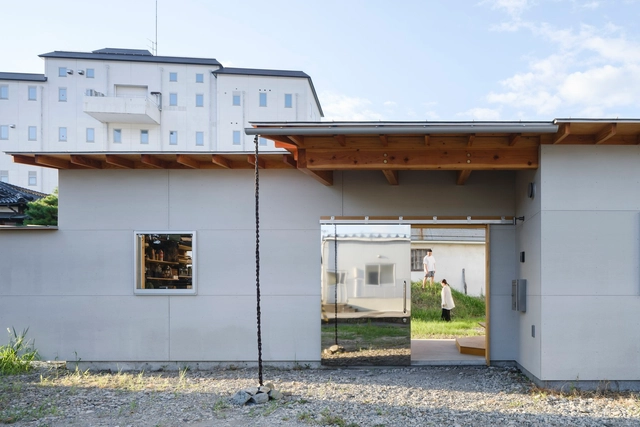 Residência Hokuriku No.3 / Chidori Studio - Fotografia de Exterior, Casas, Porta, Fachada