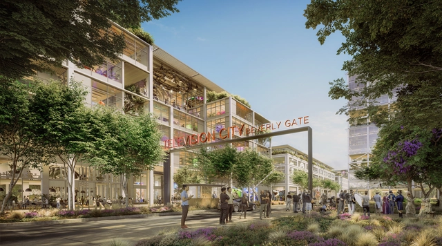 Foster + Partners Reimagines William Pereora's Television City in California, United States - Featured Image