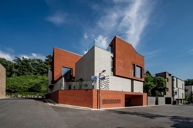 Upper Wall, Low Wall Residence / Kode Architects - Exterior Photography, Houses, Facade