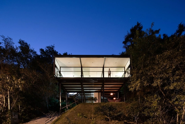 Residência JC / Telles Arquitetura - Fotografia de Exterior, Casas, Fachada, Escada