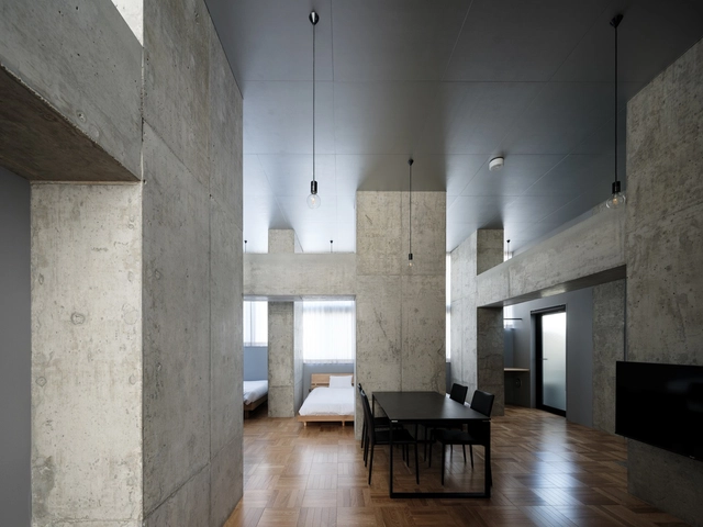 Hotel PRISM Inn Ogu / Hiroyuki Ito Architects - Fotografia de Interiores, Hotéis, Mesa