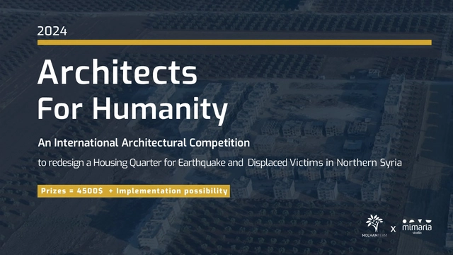 Call for Entries: Architects for Humanity; an International Competition to Redesign a Housing Quarter for Earthquake Victims in Northern Syria. - Featured Image