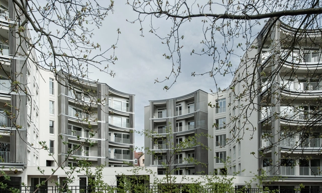 Perfumiarnia Estate Apartments / JEMS - Exterior Photography, Apartments, Facade