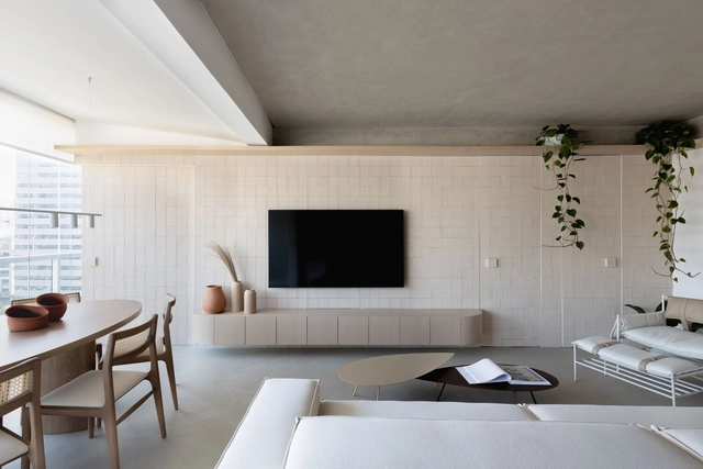 Lea Apartment / Nati Minas & Studio + Flipê Arquitetura  - Interior Photography, Apartment Interiors, Table