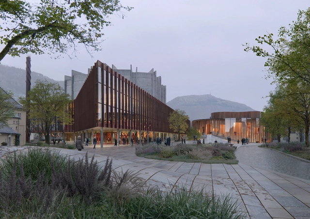 Redefining Urban Culture: Henning Larsen Wins Competition to Design New Arts Center in Bergen, Norway - Featured Image