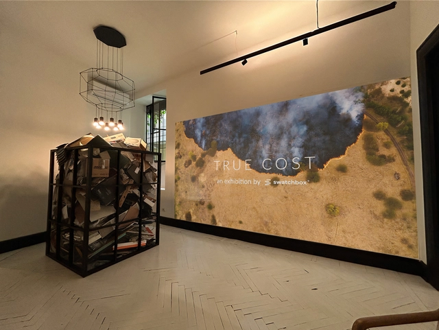 "True Cost" Exhibition at Milan Design Week Portrays Environmental Cost of Construction Industry - Featured Image