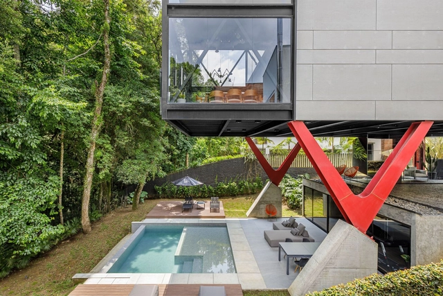 Casa Bürgel / Luiz Volpato Arquitetura - Fotografia de Exterior, Casas, Fachada