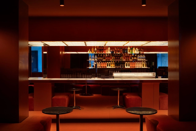 Gilda Haus / CODOO STUDIO - Interior Photography, Restaurant & Bar Interiors, Kitchen, Table, Chair, Countertop