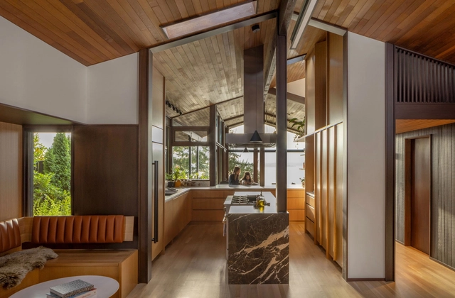 Lark House / SHED Architecture & Design - Interior Photography, Renovation, Beam, Table